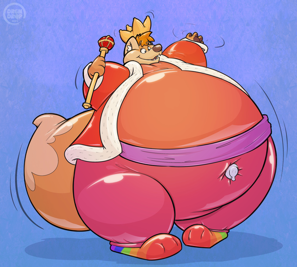 King Kay all puffy